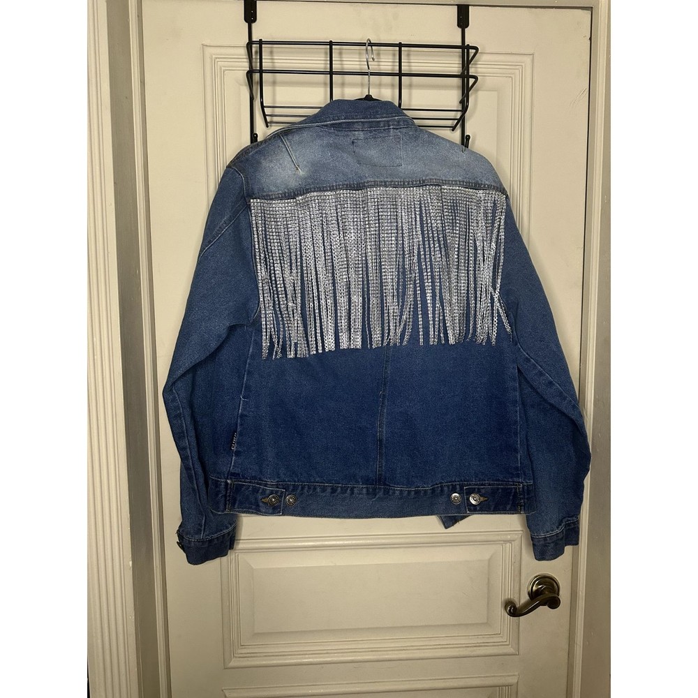 Custom Fringed Jacket - Brooklyn Cloth - Medium